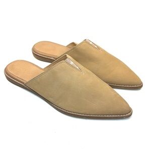 Sperry Saybrook Tan Leather Mules | 12